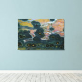 Toile Plaque de jaspe océanique (Insitu (Plancher de Bois))