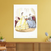 Toile Plaque de mode montrant des robes (Insitu(Salon))