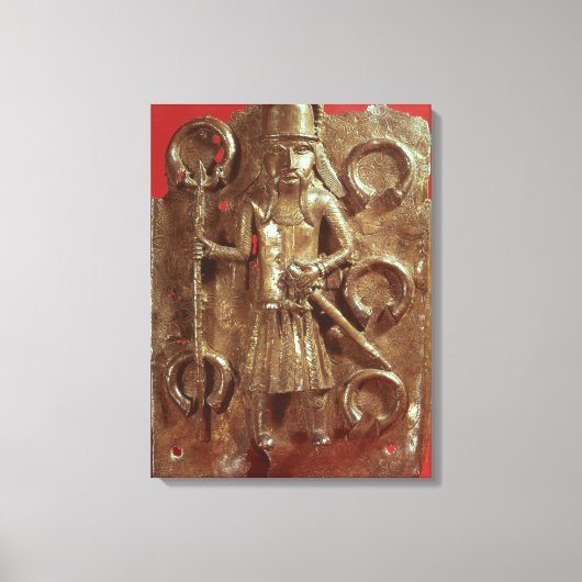 Toile Plaque du Bénin (Recto)