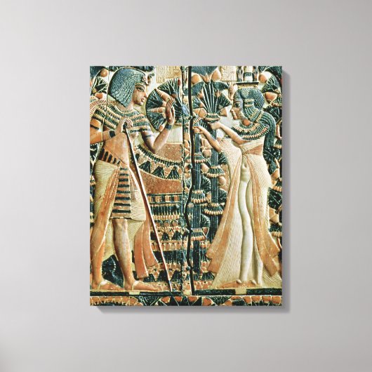 Toile Plaque du couvercle du coffre montrant (Recto)