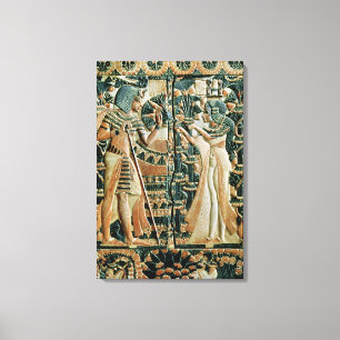 Toile Plaque du couvercle du coffre montrant