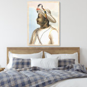 Toile Plaque Tippoo Sultan (1749-99) de 'Picturesque Sc (Insitu(Chambre))