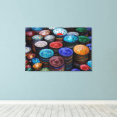 Toile Plaques marocaines au marché (Insitu (Plancher de Bois))