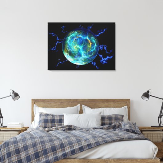 Toile Plasma électrique (Insitu(Chambre))