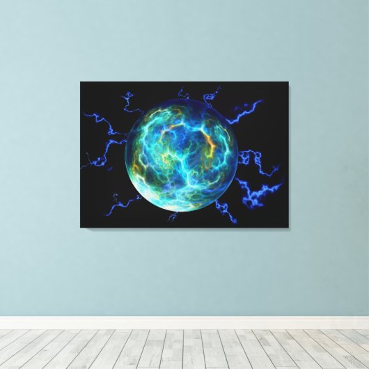 Toile Plasma électrique (Insitu (Plancher de Bois))