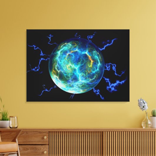 Toile Plasma électrique (Insitu(Salon))