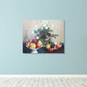 Toile Plat de Fruit et de Carafe (Insitu (Plancher de Bois))