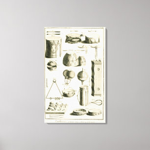 Toile Plat II : Instrument de percussion antique et