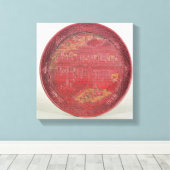 Toile Plat laqué, sculpté (Insitu (Plancher de Bois))