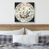 Toile Plat peint avec un navire (Insitu(Chambre))