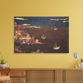 Toile Plateau avec scène marine (Insitu(Salon))