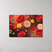 Toile Platelets Avec Cellules De Sang Rouge 2 (Recto)