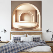 Toile Plates-formes à arche concentrique (Insitu(Chambre))