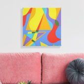 Toile Playful Geometry Canvas Print (Insitu(Salon))