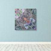 Toile Playful Wonder Stretched Canvas Print (Insitu (Plancher de Bois))