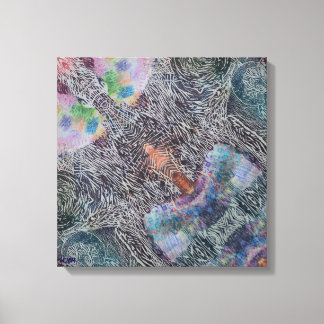 Toile Playful Wonder Stretched Canvas Print