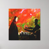 Toile Playing Chess with Death (Recto)