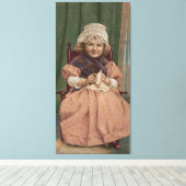 Toile  Playing grandmother  (Insitu (Plancher de Bois))