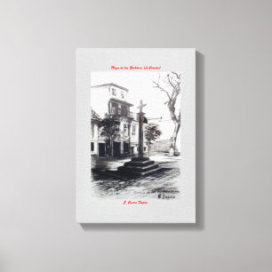 Toile Plaza de las Bárbaras (La Corogne)