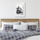 Toile Plaza de las Bárbaras (La Corogne) (Insitu(Chambre))