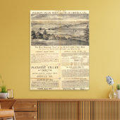 Toile Pleasant Valley, Californie (Insitu(Salon))