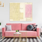 Toile Pleasanton, Mapleton et Hammond, Kansas (Insitu(Salon))