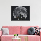 Toile Pleine lune (Insitu(Salon))