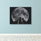 Toile Pleine lune (Insitu (Plancher de Bois))