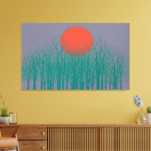 Toile Pleine lune #4 (Insitu(Salon))