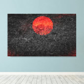 Toile Pleine lune #5 (Insitu (Plancher de Bois))