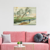 Toile Pleine lune à Seba (Insitu(Salon))