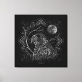 Toile Pleine lune de faucon (Recto)