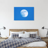 Toile Pleine lune Sur La Ville De Montréal (Insitu(Chambre))