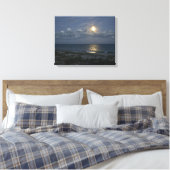 Toile Pleine lune sur l'océan (Insitu(Chambre))