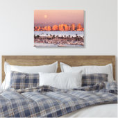 Toile Pleine lune sur San Diego (Insitu(Chambre))