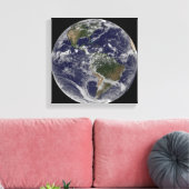 Toile Pleine Terre montrant l'Amérique du Nord et l'Amer (Insitu(Salon))