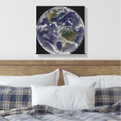 Toile Pleine Terre montrant l'Amérique du Nord et l'Amer (Insitu(Chambre))