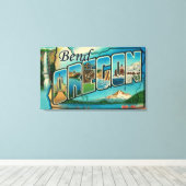 Toile Plier, OregonGrandes lettres ScènesPlier, OU (Insitu (Plancher de Bois))