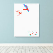 Toile plongée (Insitu (Plancher de Bois))