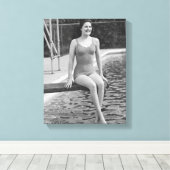 Toile Plongée (Insitu (Plancher de Bois))