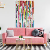 Toile Pluie arc-en-ciel (Insitu(Salon))