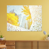 Toile Pluie d'automne (Insitu(Salon))