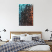 Toile Pluie de Contrastes (Insitu(Chambre))