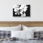 Toile Plumbago noir et blanc (Insitu(Chambre))
