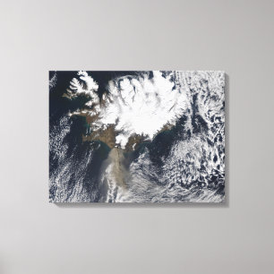 Toile Plume de cendre de volcan d'Eyjafjallajokull,