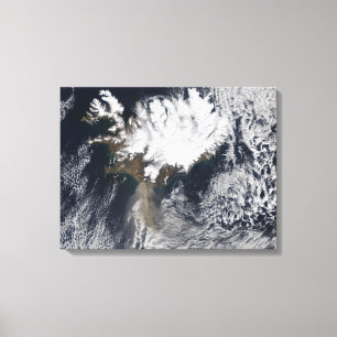 Toile Plume de cendre de volcan d'Eyjafjallajokull,