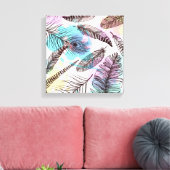 Toile Plume de paon (Insitu(Salon))