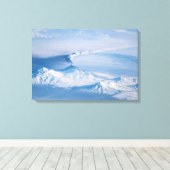 Toile Plume Émanant Du Volcan Kliuchevskoi. (Insitu (Plancher de Bois))