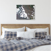 Toile Plume monte du volcan Nyiragongo en RDC (Insitu(Chambre))