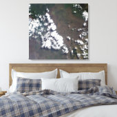 Toile Plume monte du volcan Nyiragongo en RDC (Insitu(Chambre))